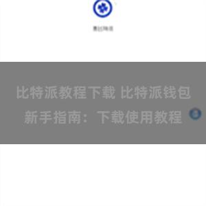 比特派教程下载 比特派钱包新手指南：下载使用教程