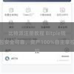 比特派注册教程 Bitpie钱包安全可靠，资产100%自主掌控