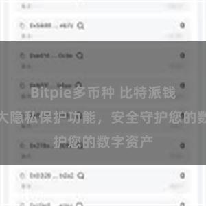 Bitpie多币种 比特派钱包：强大隐私保护功能，安全守护您的数字资产