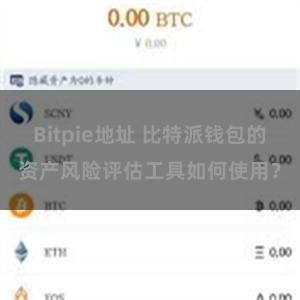Bitpie地址 比特派钱包的资产风险评估工具如何使用？