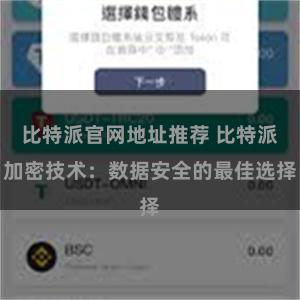 比特派官网地址推荐 比特派加密技术：数据安全的最佳选择