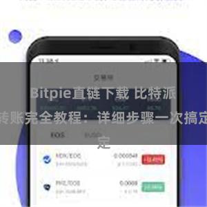Bitpie直链下载 比特派转账完全教程：详细步骤一次搞定