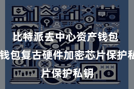 比特派去中心资产钱包  该钱包复古硬件加密芯片保护私钥